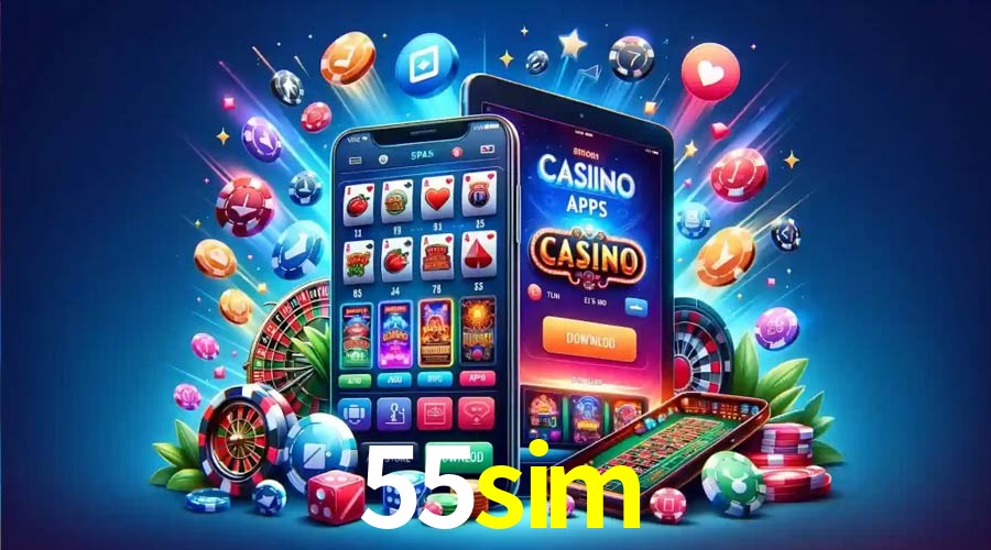APP oficial da 55sim para mobile